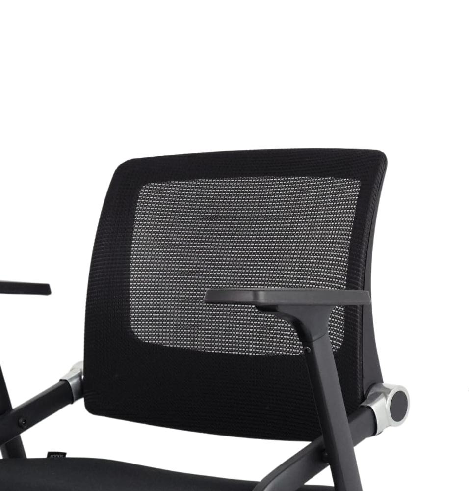 Amazon.com: SLKJChr 2 Pack Foldable Office Chairs with Wheels